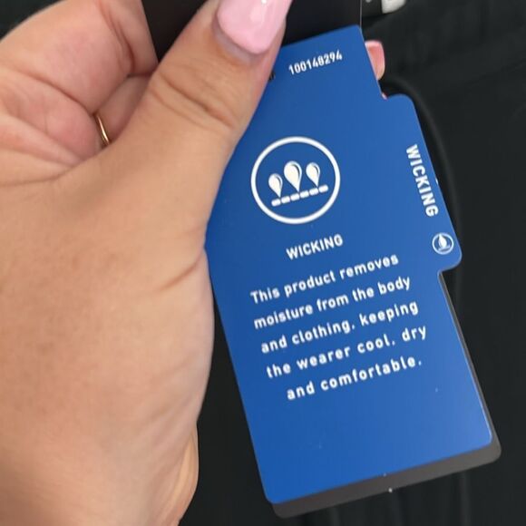 NWT- RLX- Ralph Lauren- womens black moisture wicking joggers- Size large - Picture 4 of 9